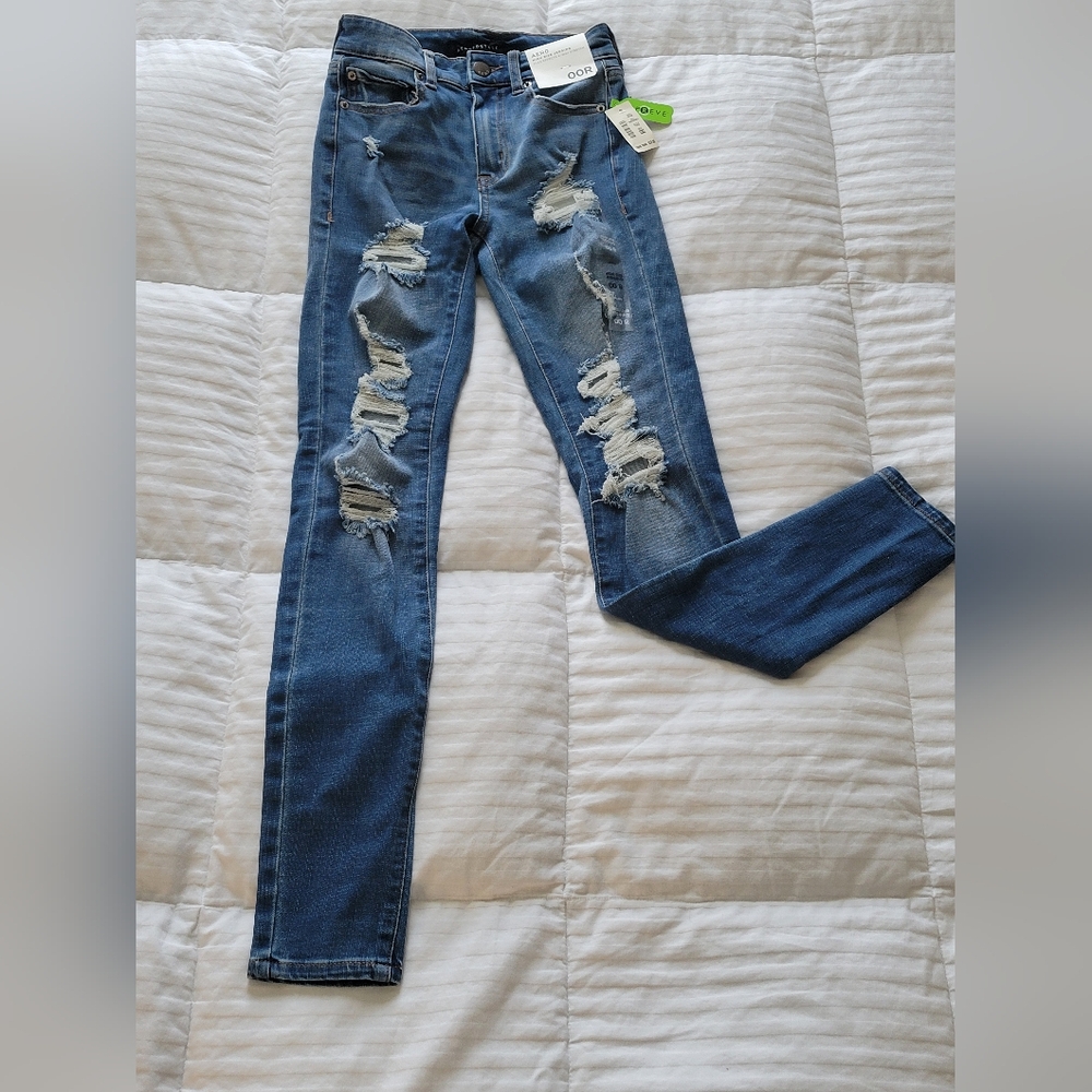 NWT Aeropostale 00R High Rise Jegging Flex Effects 4-Way Stretch
